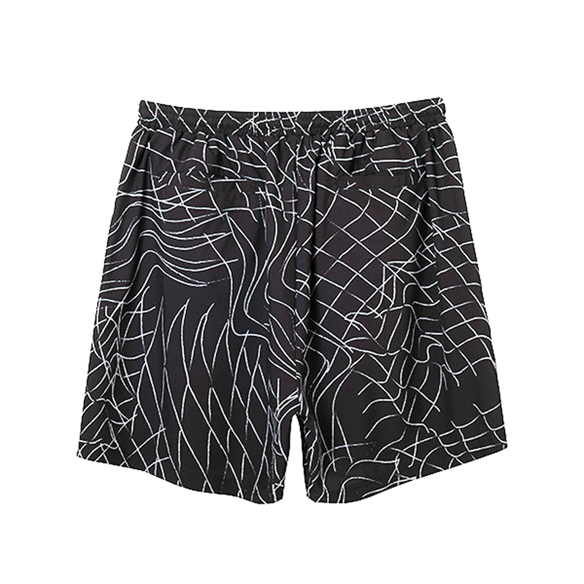 B.B.WEB 5.5-INCH SHRT WIDE PANTS