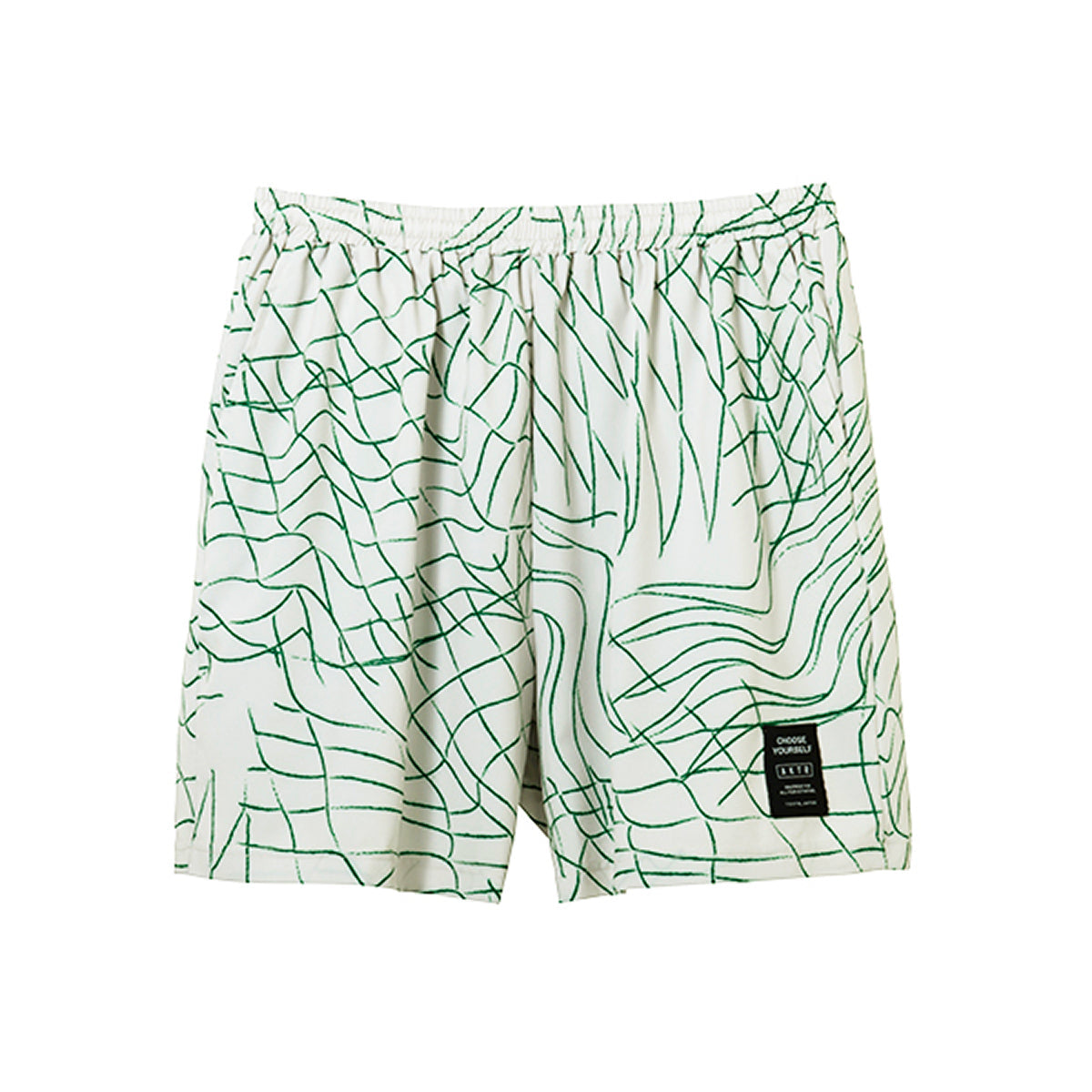 B.B.WEB 5.5-INCH SHRT WIDE PANTS