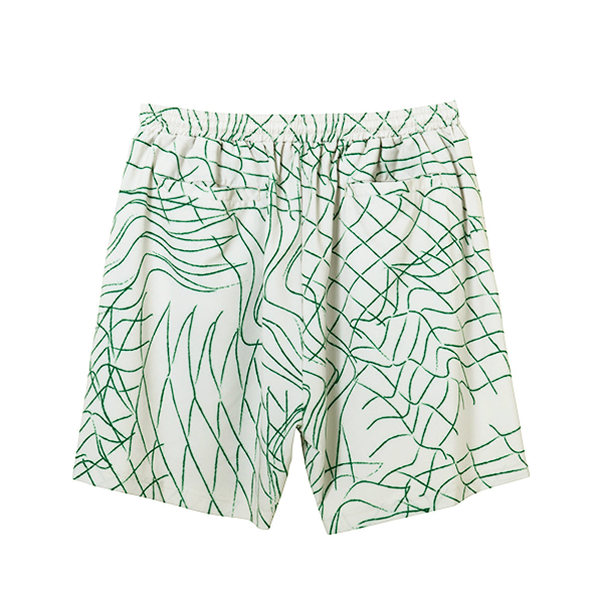 B.B.WEB 5.5-INCH SHRT WIDE PANTS