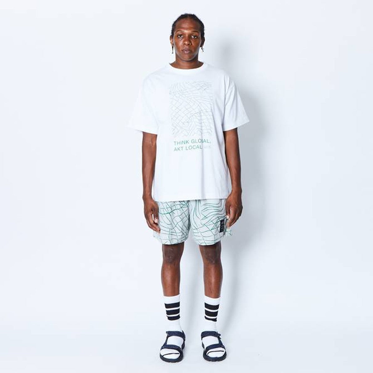 B.B.WEB COTTON TEE
