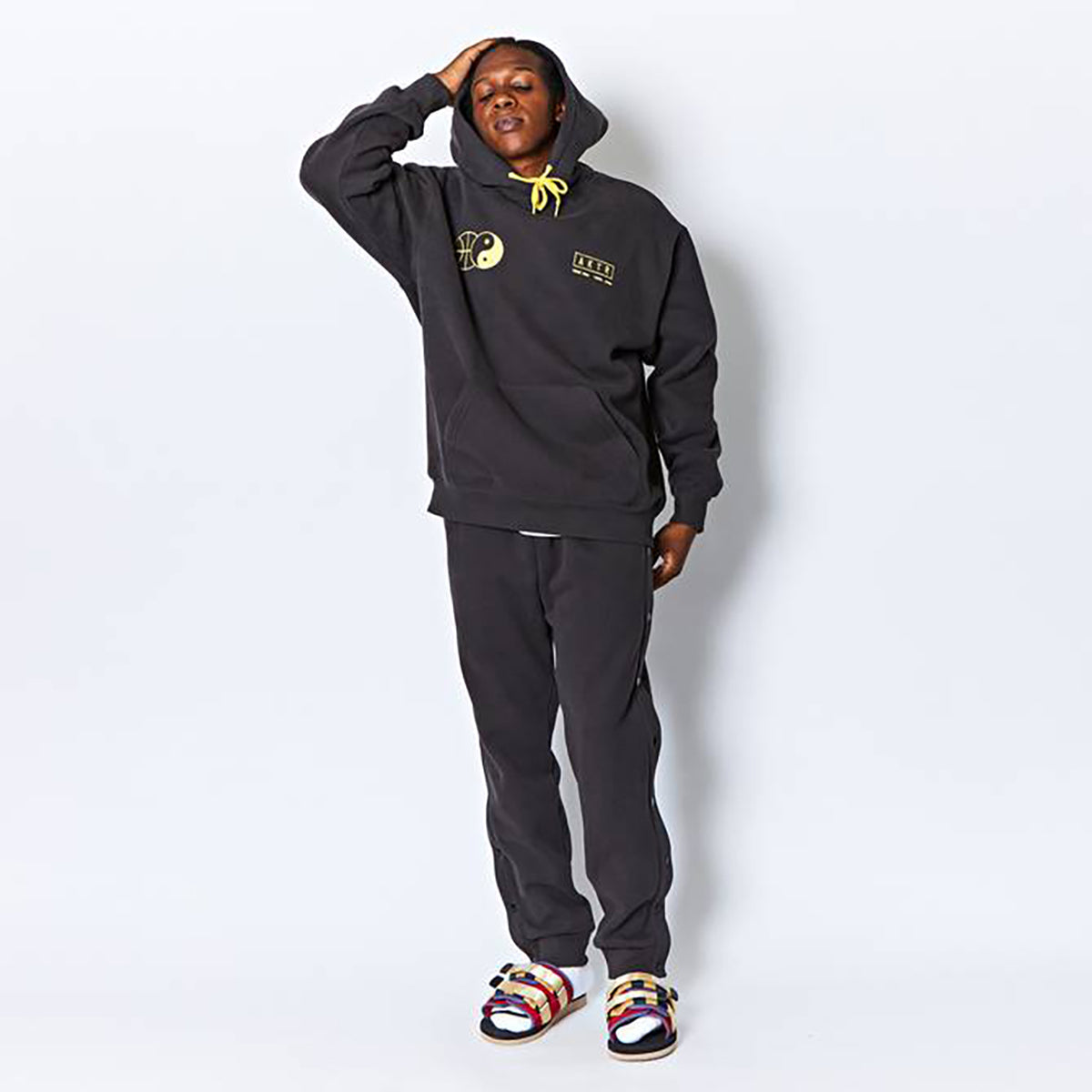 SIDE SNAP SWEAT PANTS