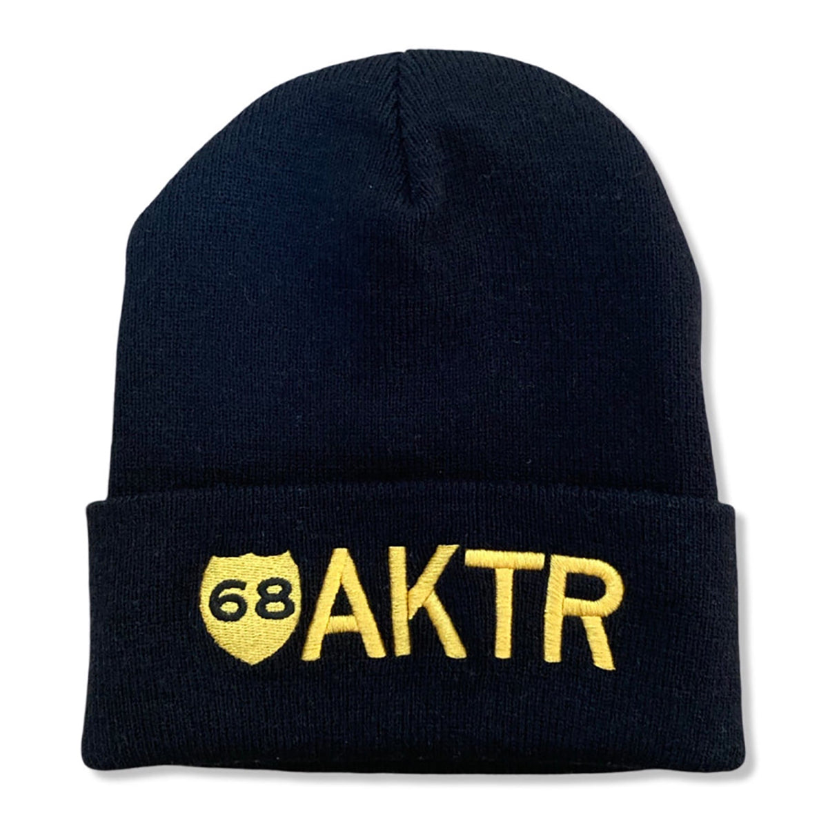68xAKTR LOGO KNIT CAP