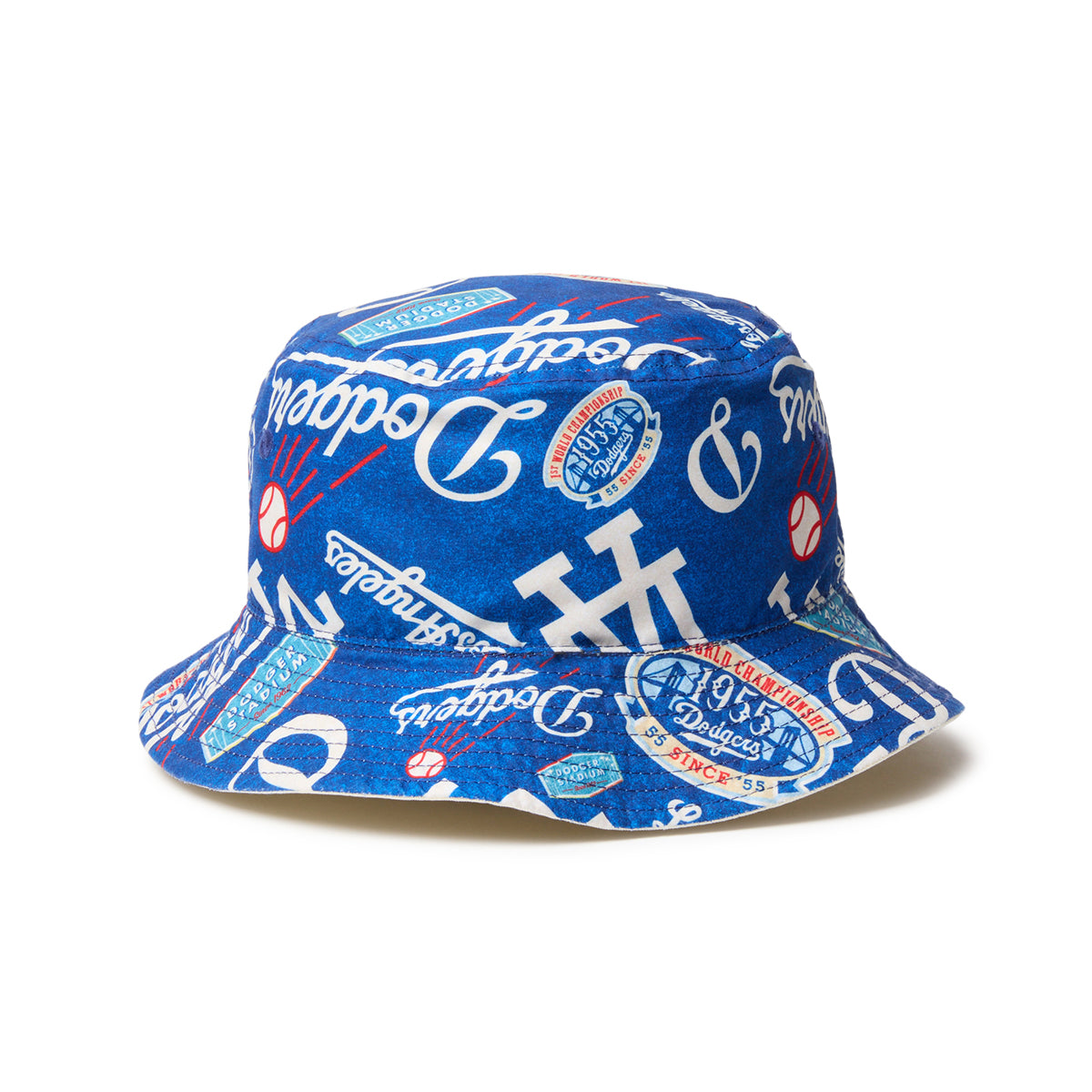 LOS ANGELES DODGERS REVERSIBLE BUCKET HAT-01 【4月10日以降発送予定】