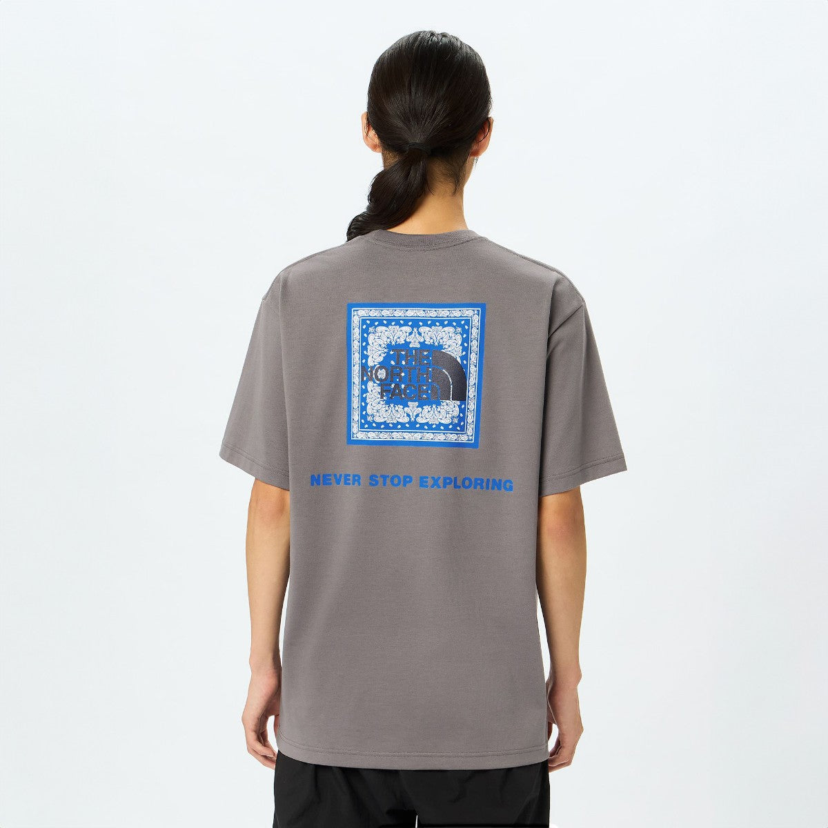 S/S BANDANA SQUARE LOGO T