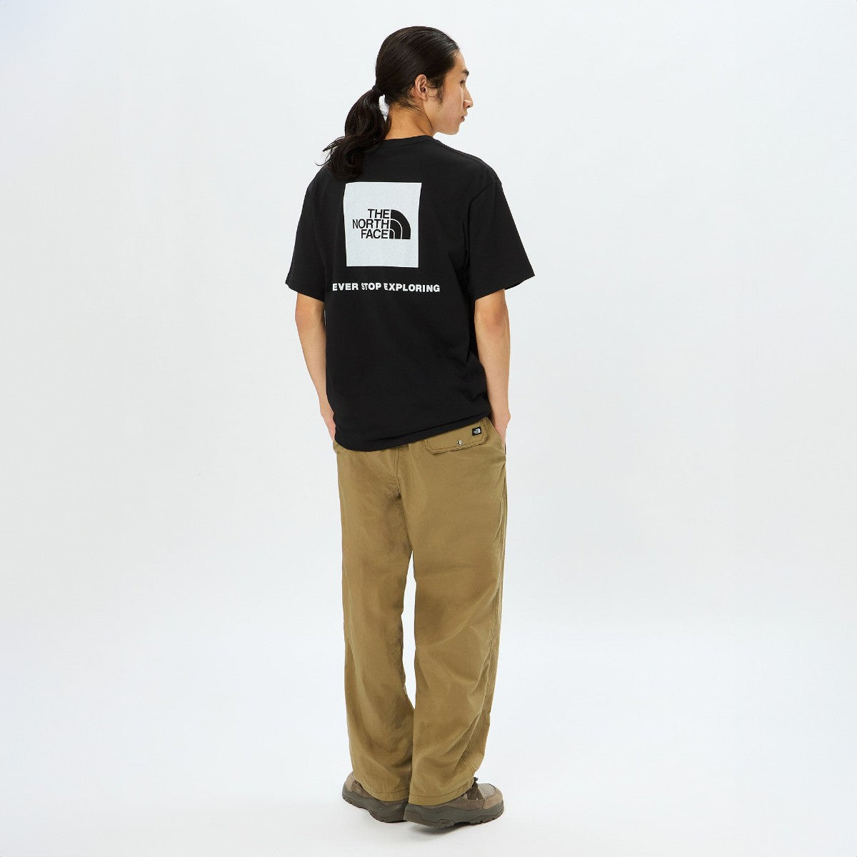 S/S BACK SQUARE LOGO T