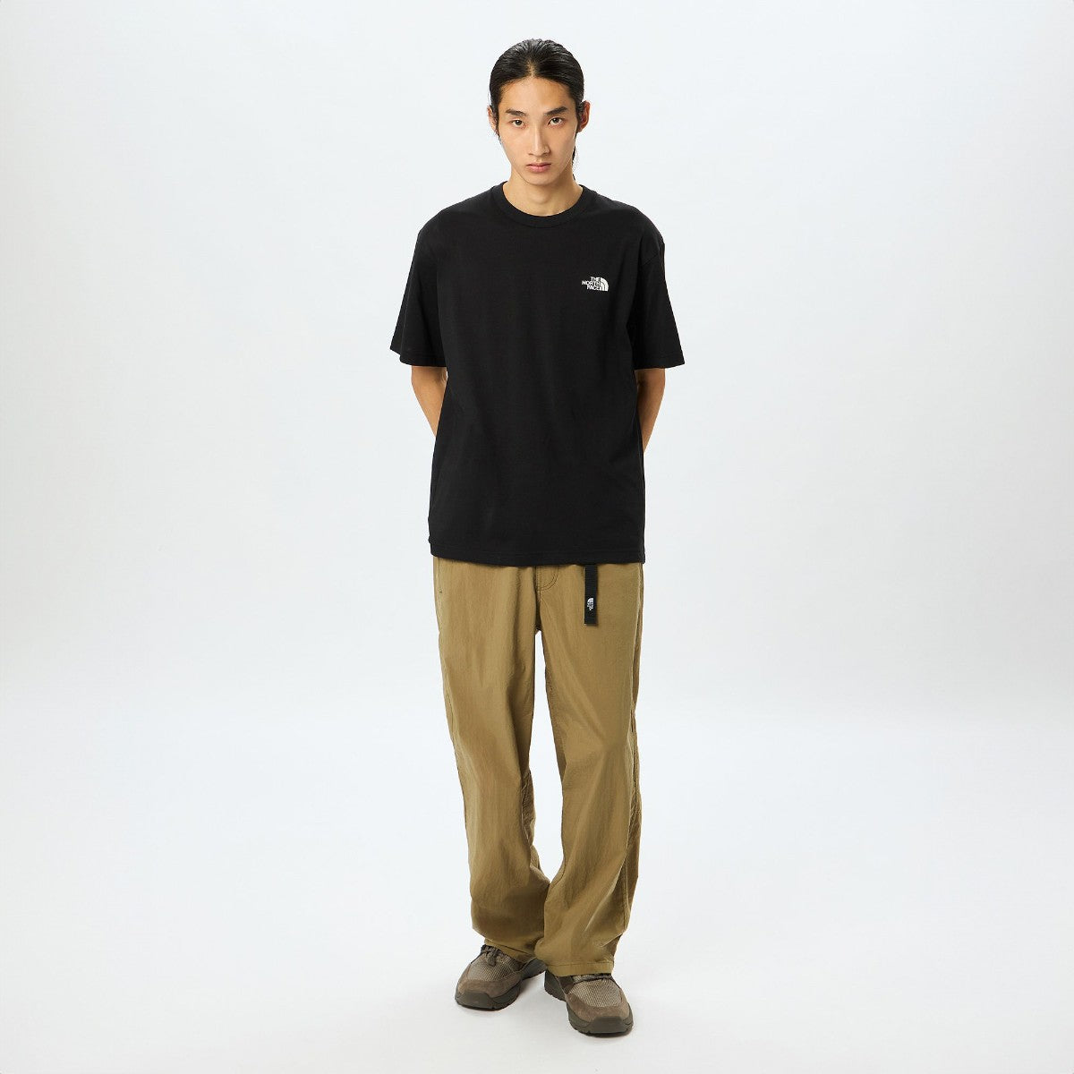 S/S BACK SQUARE LOGO T