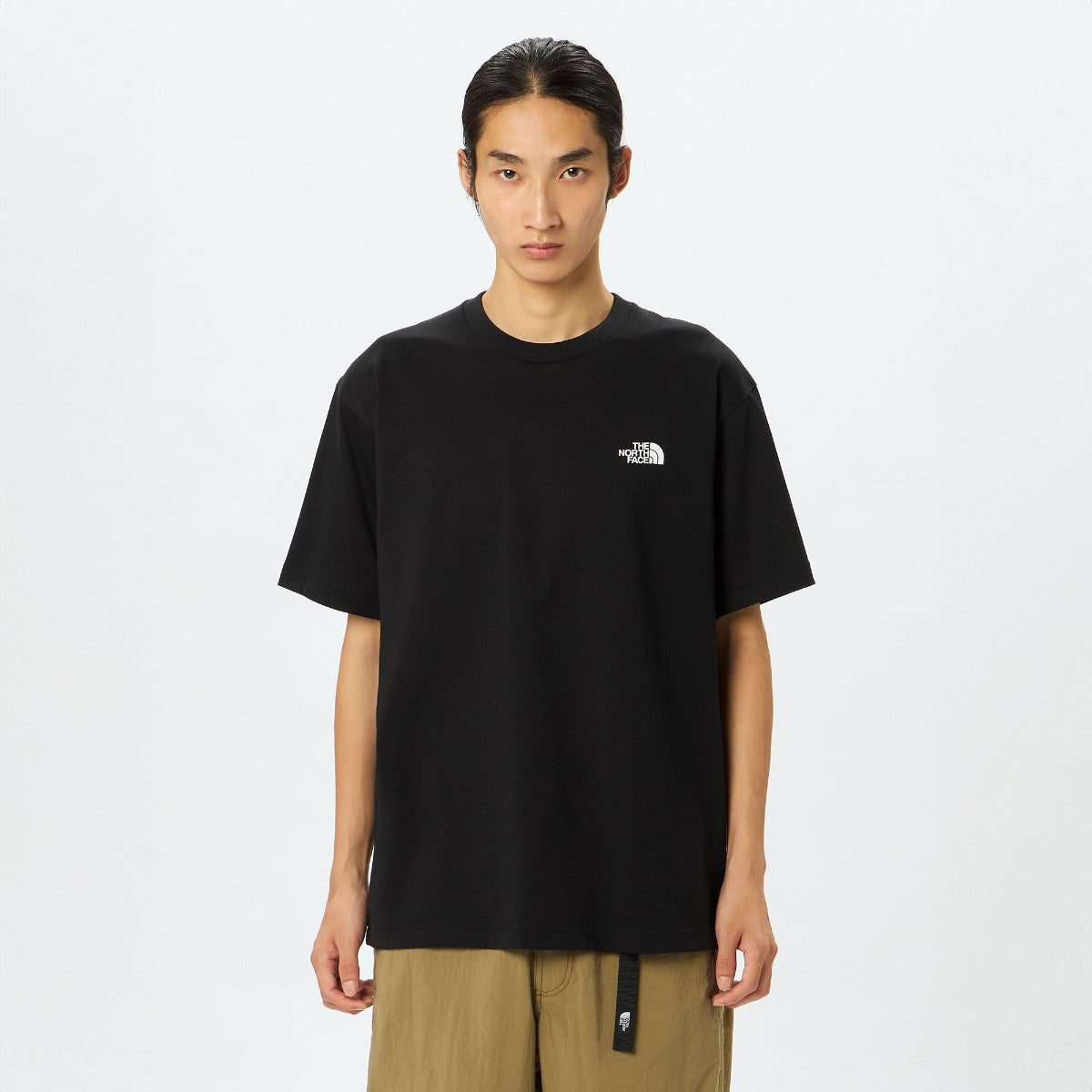 S/S BACK SQUARE LOGO T