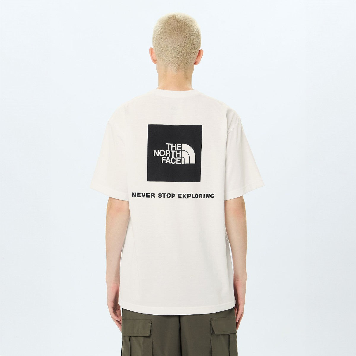 S/S BACK SQUARE LOGO T