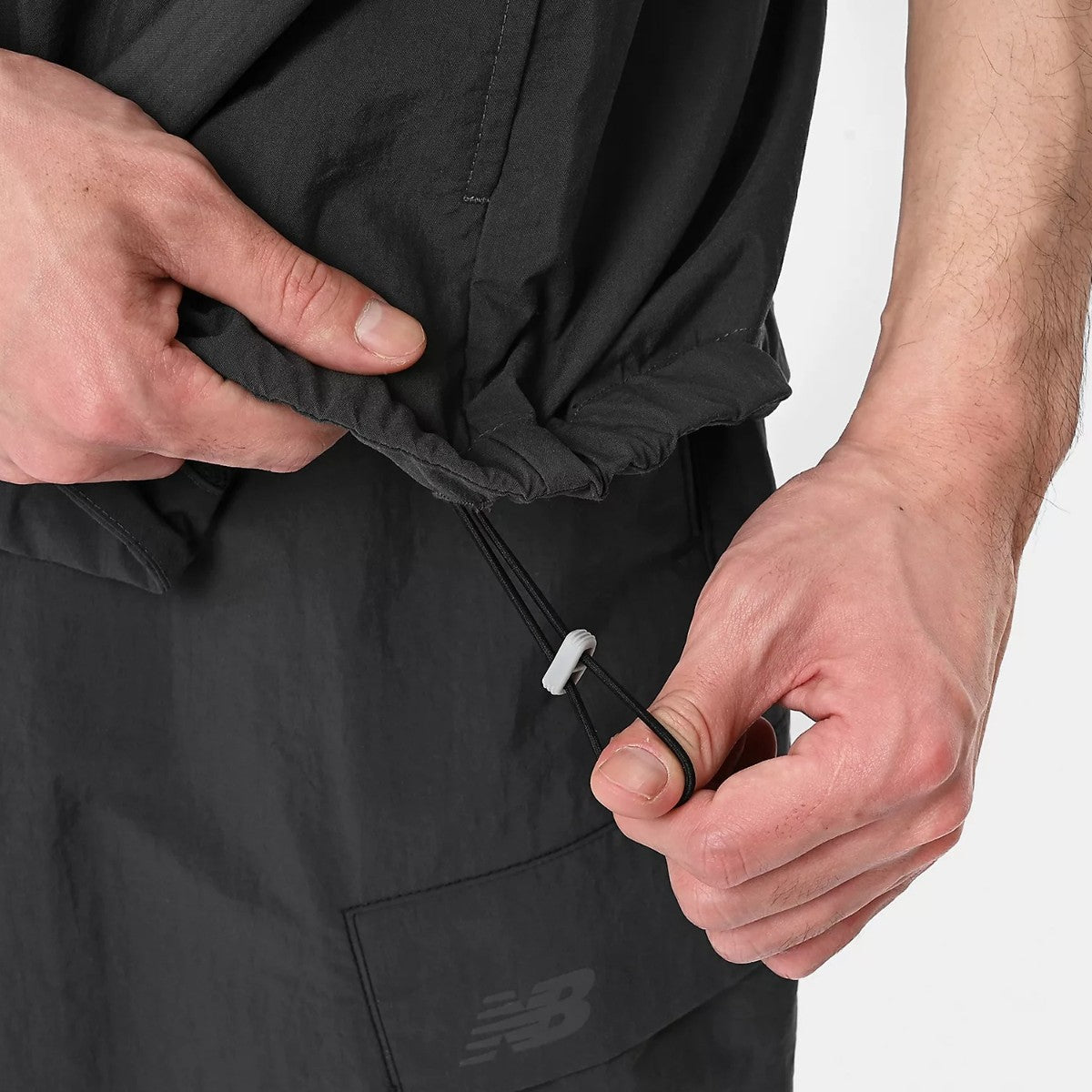 Oversized Stand Neck Vest