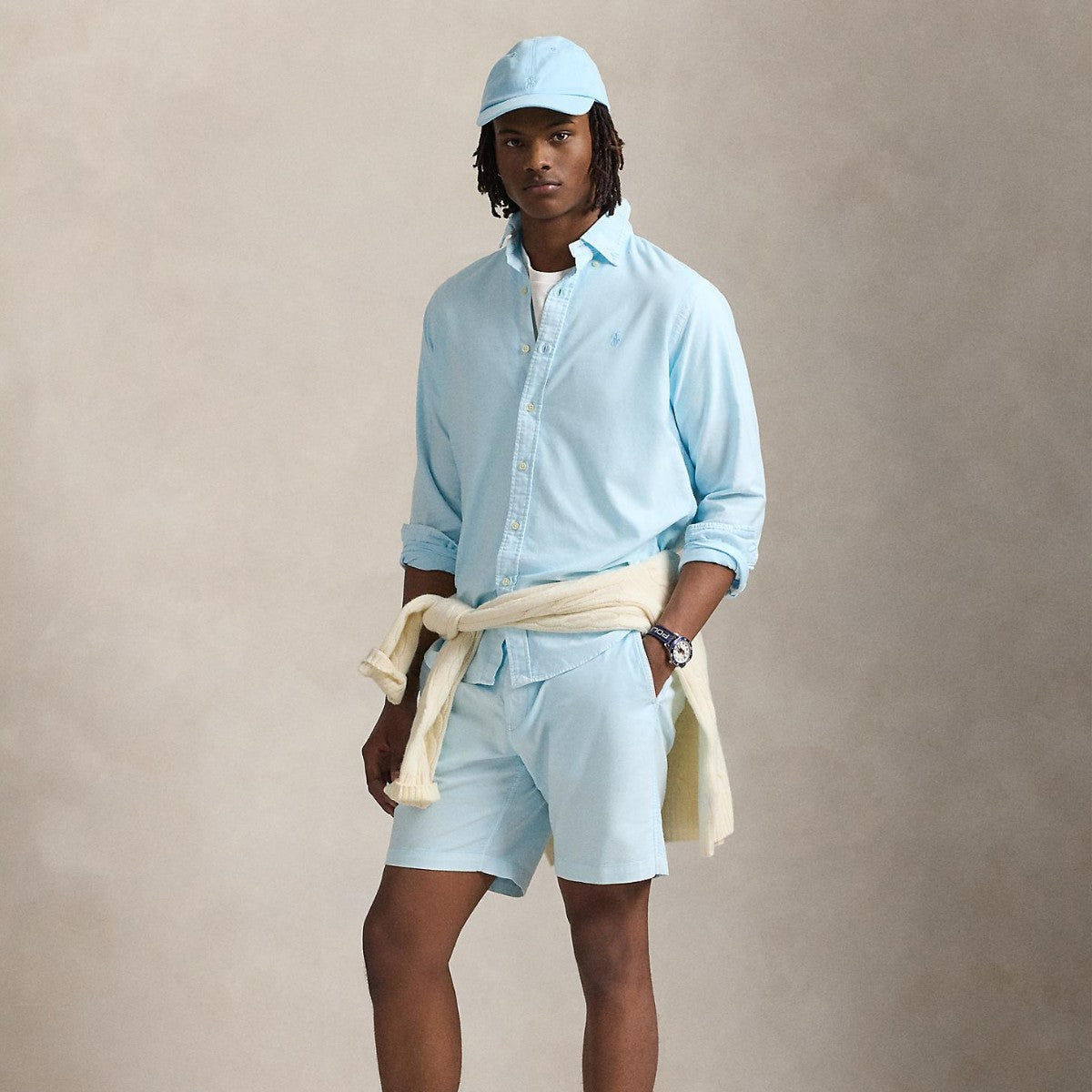 POLO PREP STAR MINERAL DYDE SHORT