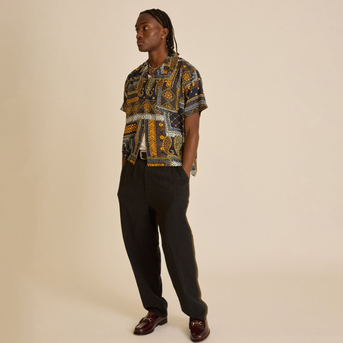 ARCHIE WOVEN SS SHIRT