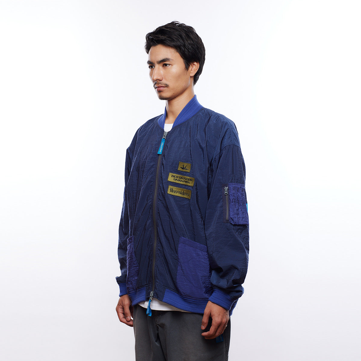 QUILTED BOMBER JACKET