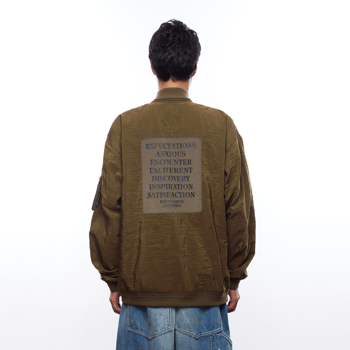 QUILTED BOMBER JACKET