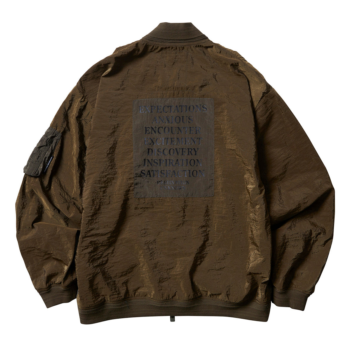 QUILTED BOMBER JACKET