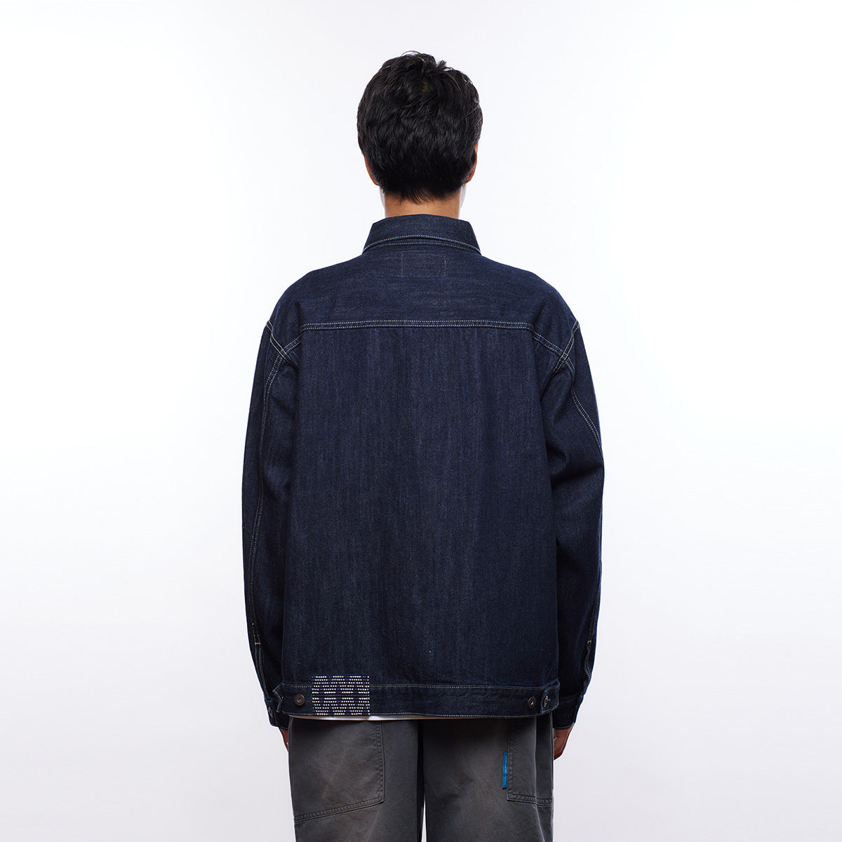 TRIBAL DENIM JACKET OW