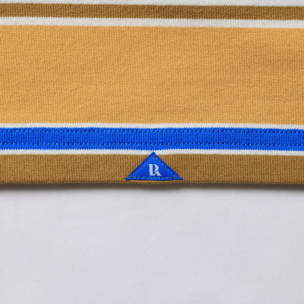 MULTI STRIPE L/S POLO SHIRT