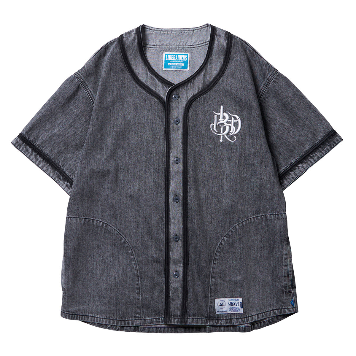 DENIM BASEBALL SHIRT