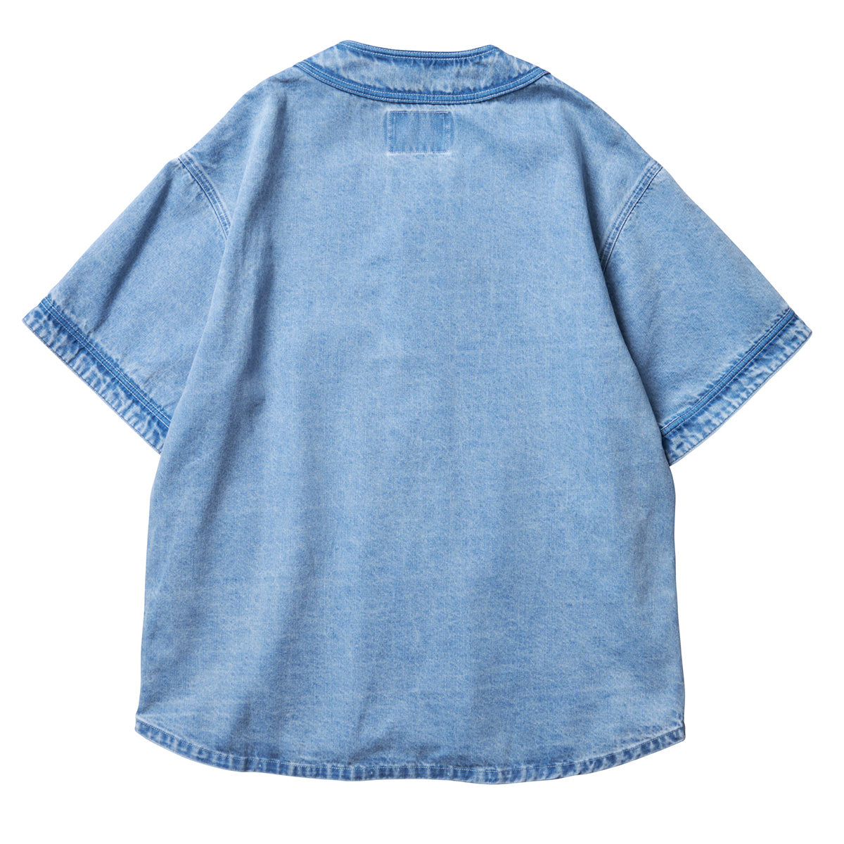 DENIM BASEBALL SHIRT