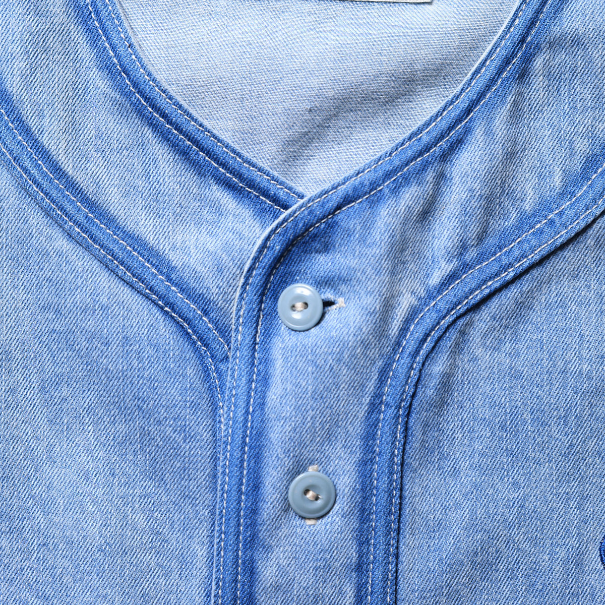 DENIM BASEBALL SHIRT