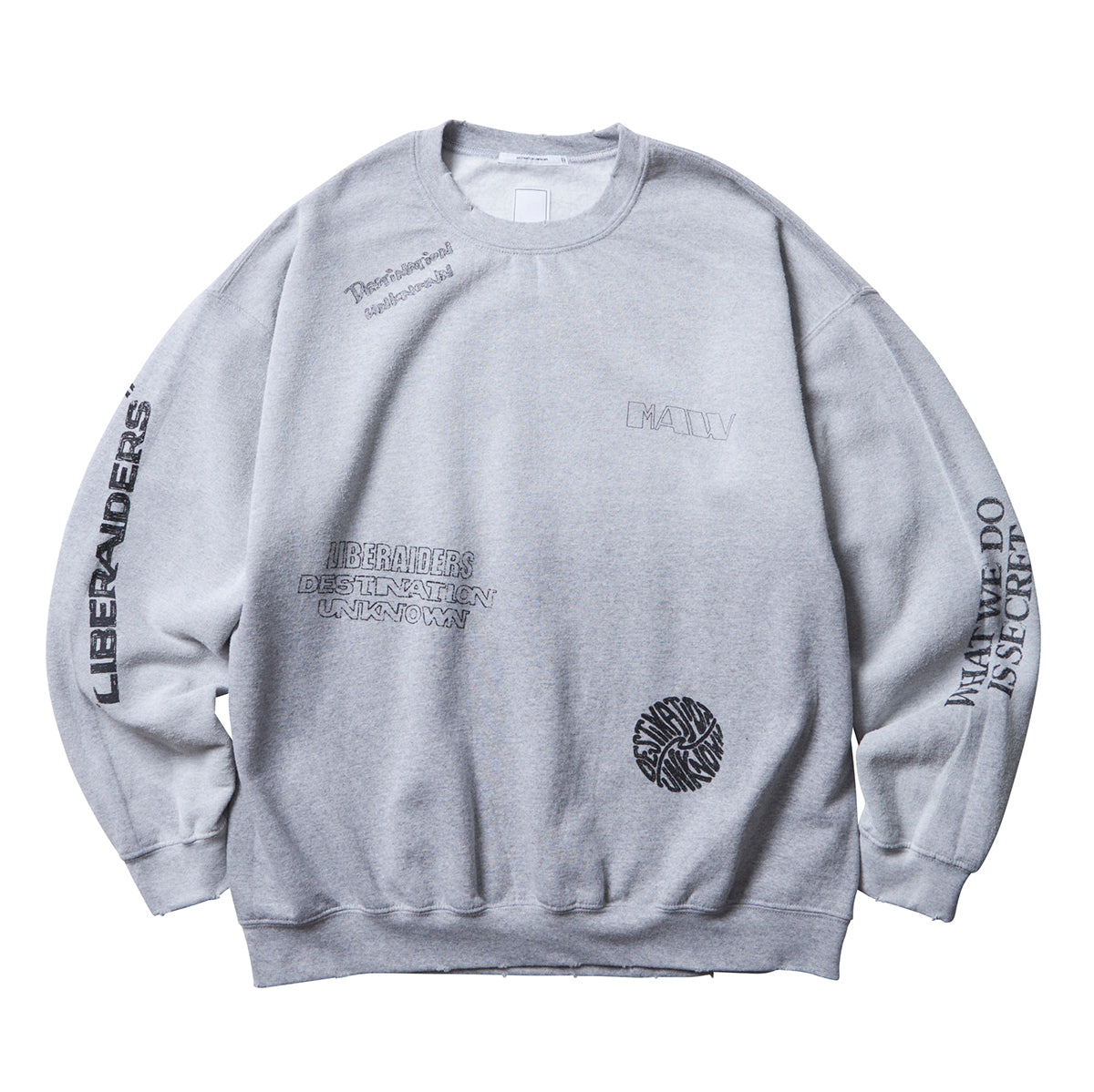 HANDWRITING PRINT CREWNECK
