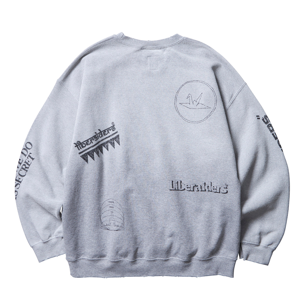 HANDWRITING PRINT CREWNECK