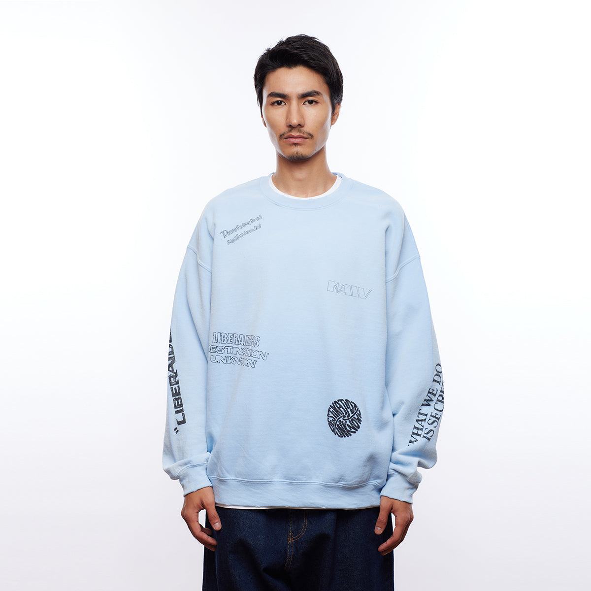 HANDWRITING PRINT CREWNECK