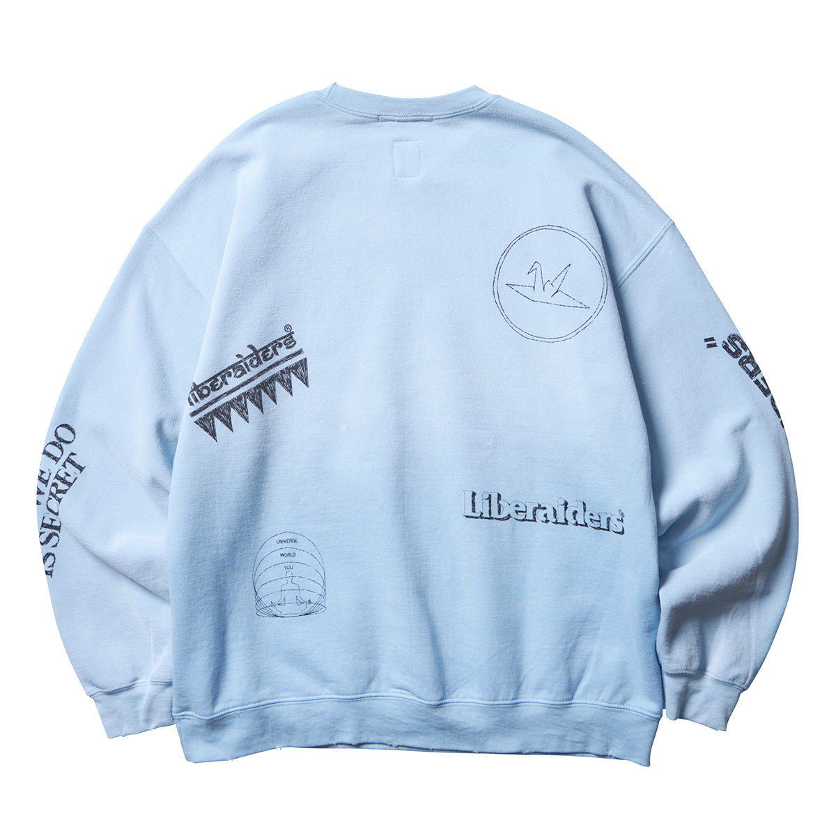 HANDWRITING PRINT CREWNECK