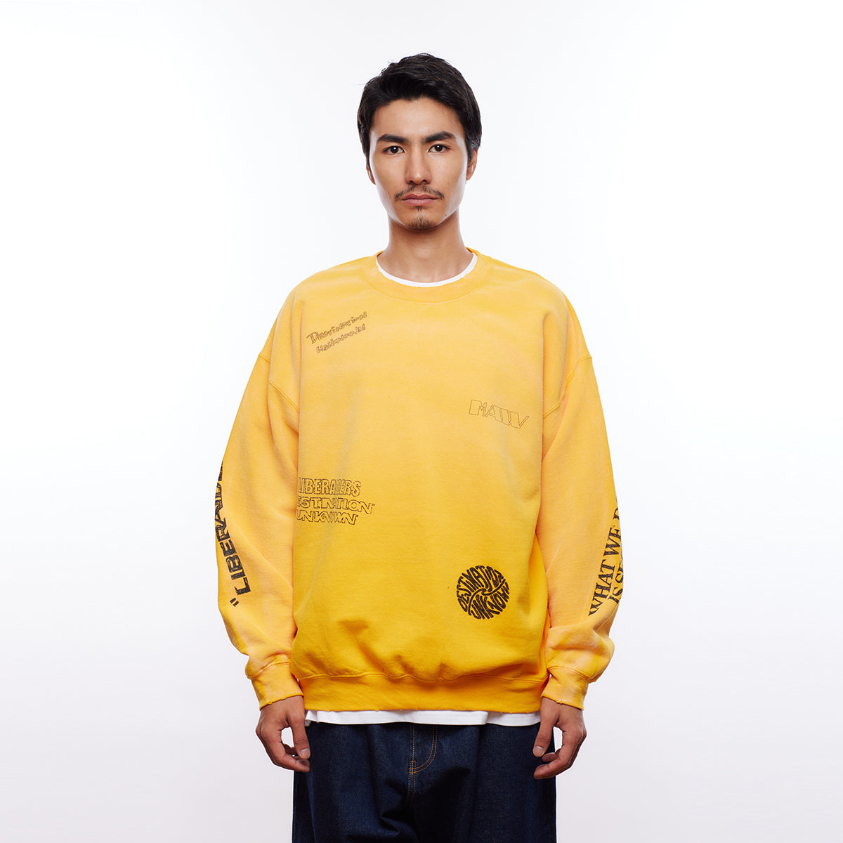 HANDWRITING PRINT CREWNECK