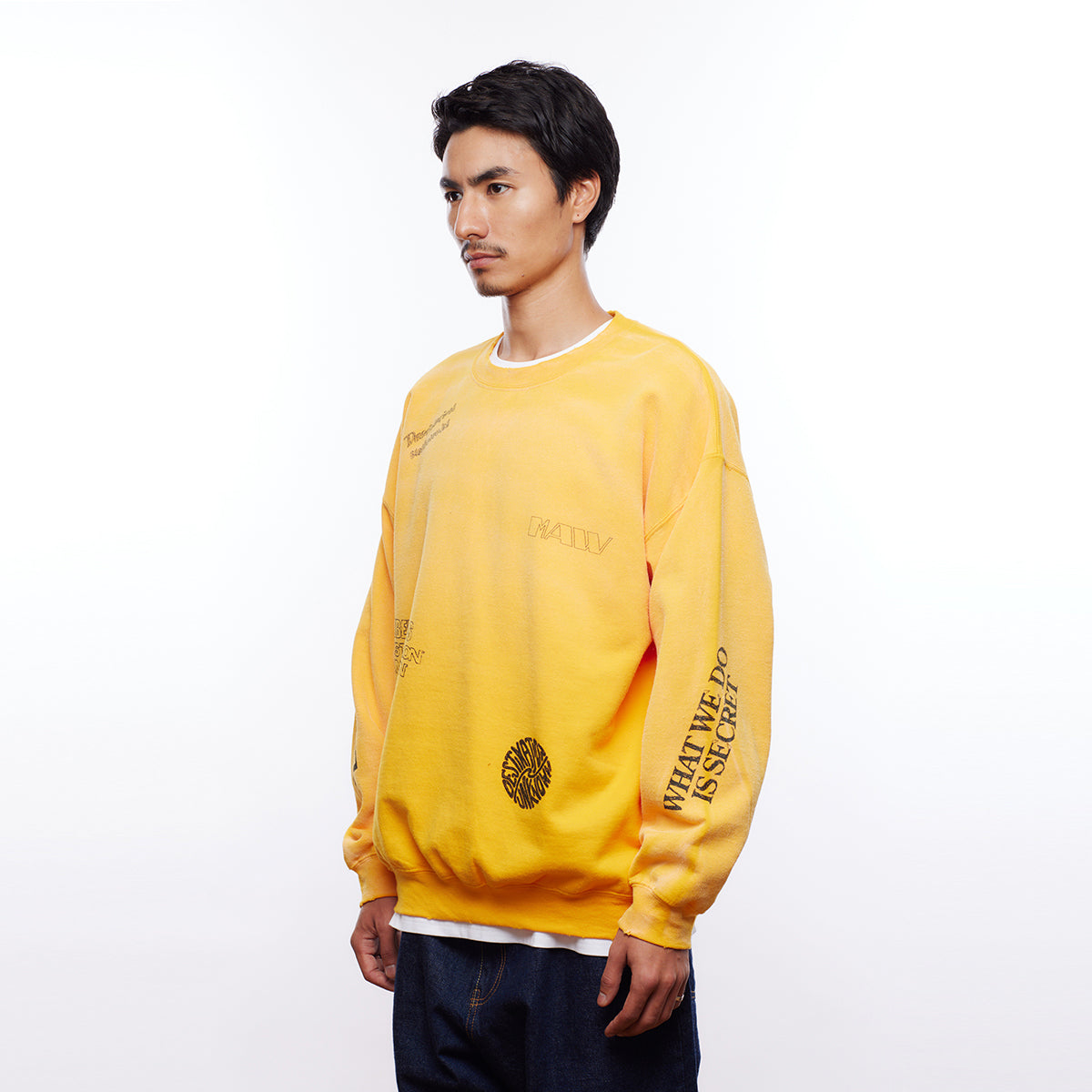 HANDWRITING PRINT CREWNECK