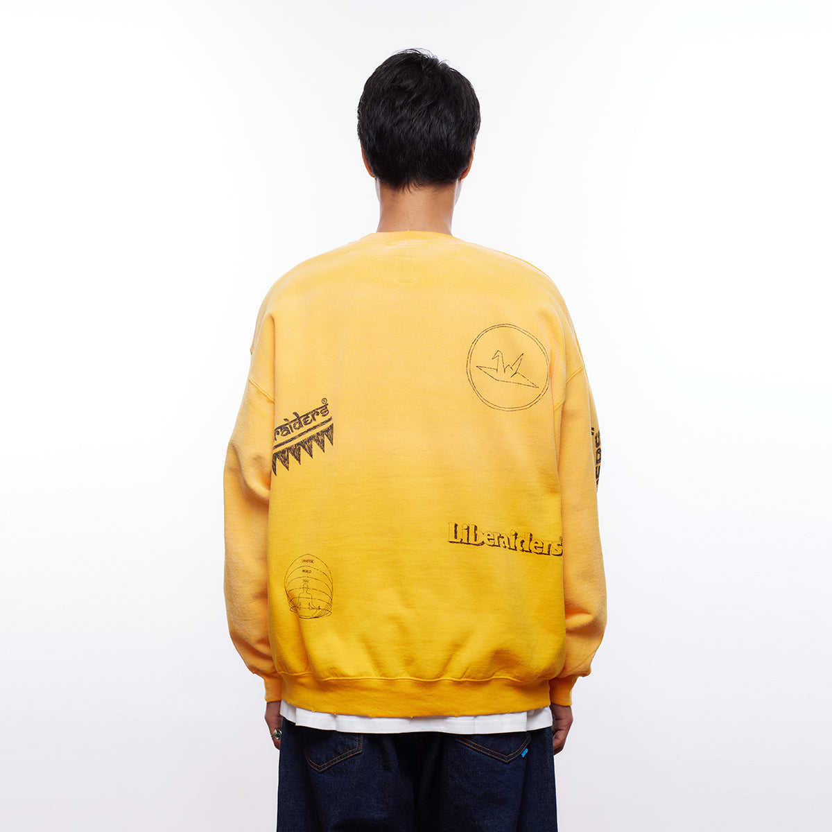 HANDWRITING PRINT CREWNECK