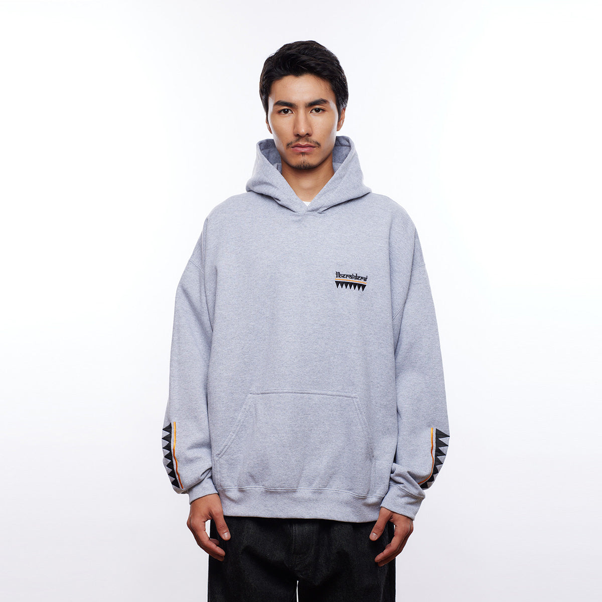 TRIBAL EMBROYDERY HOODIE