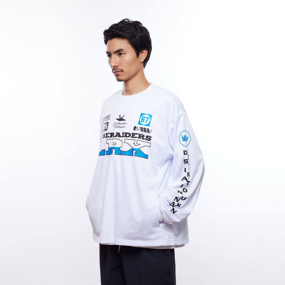 LR RACING L/S TEE