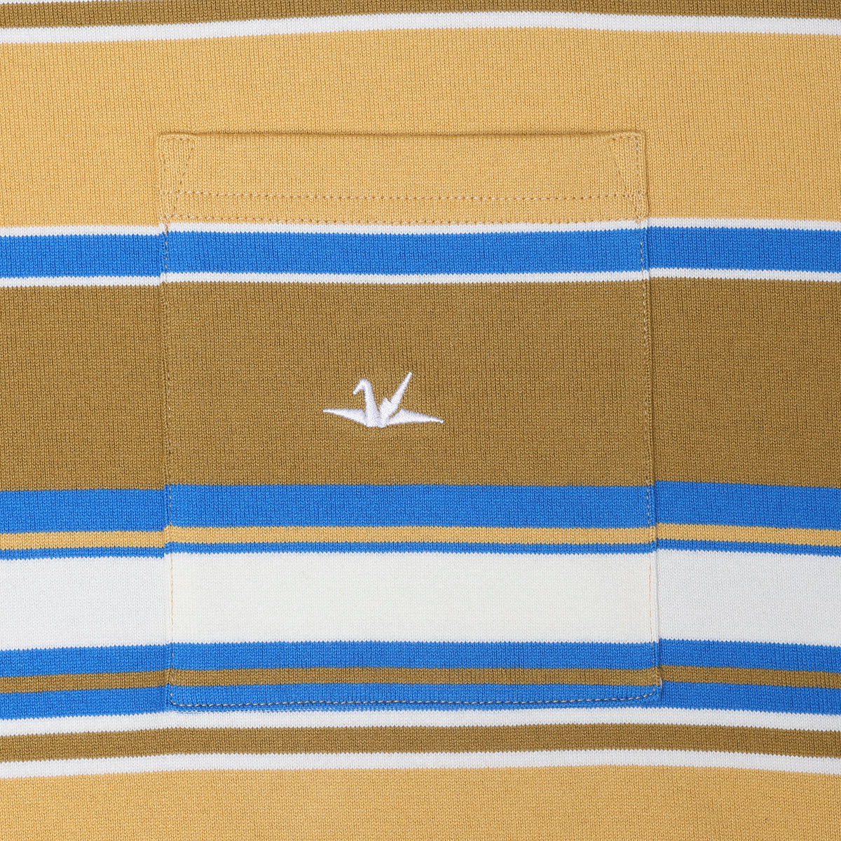 MULTI STRIPE POCKET TEE