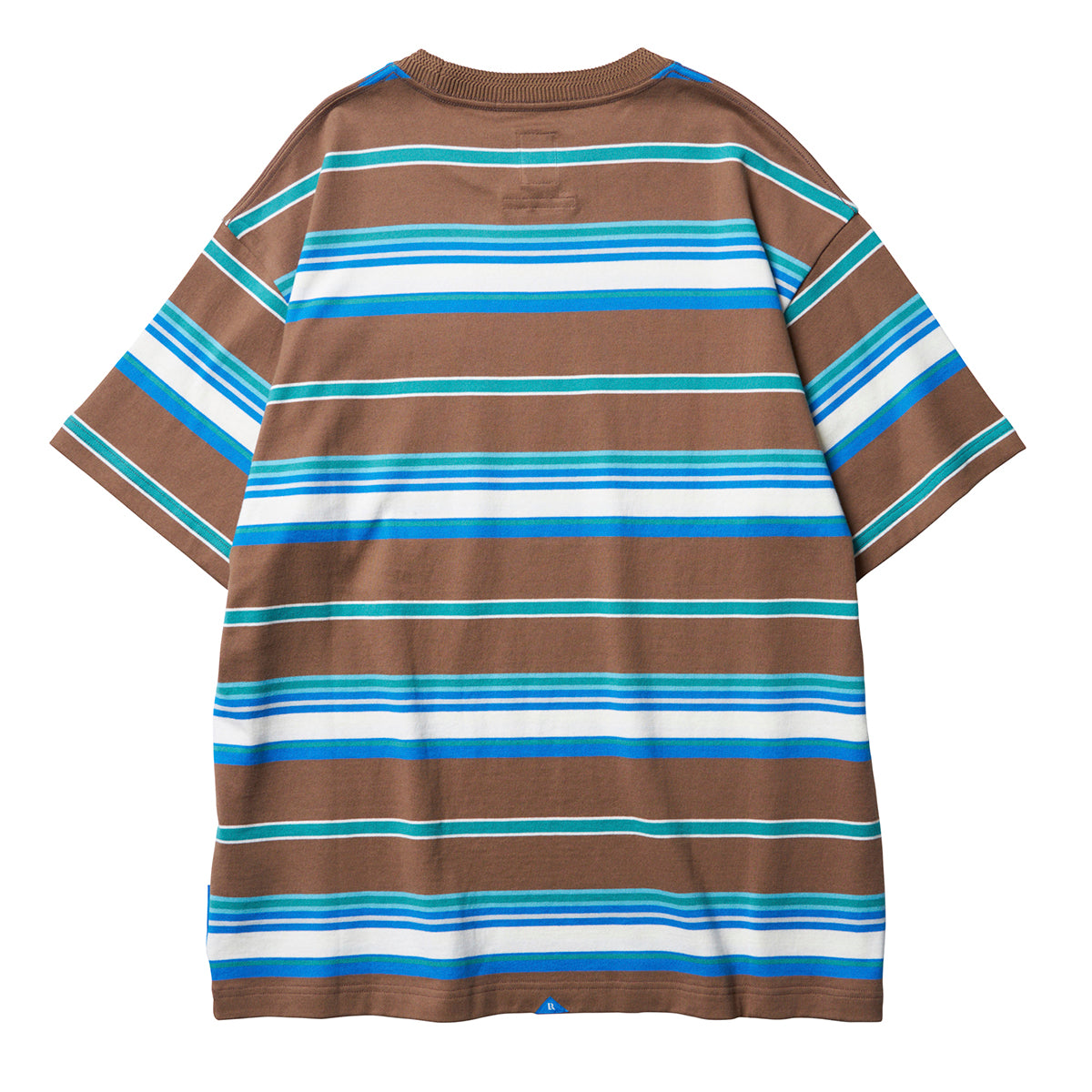 MULTI STRIPE POCKET TEE