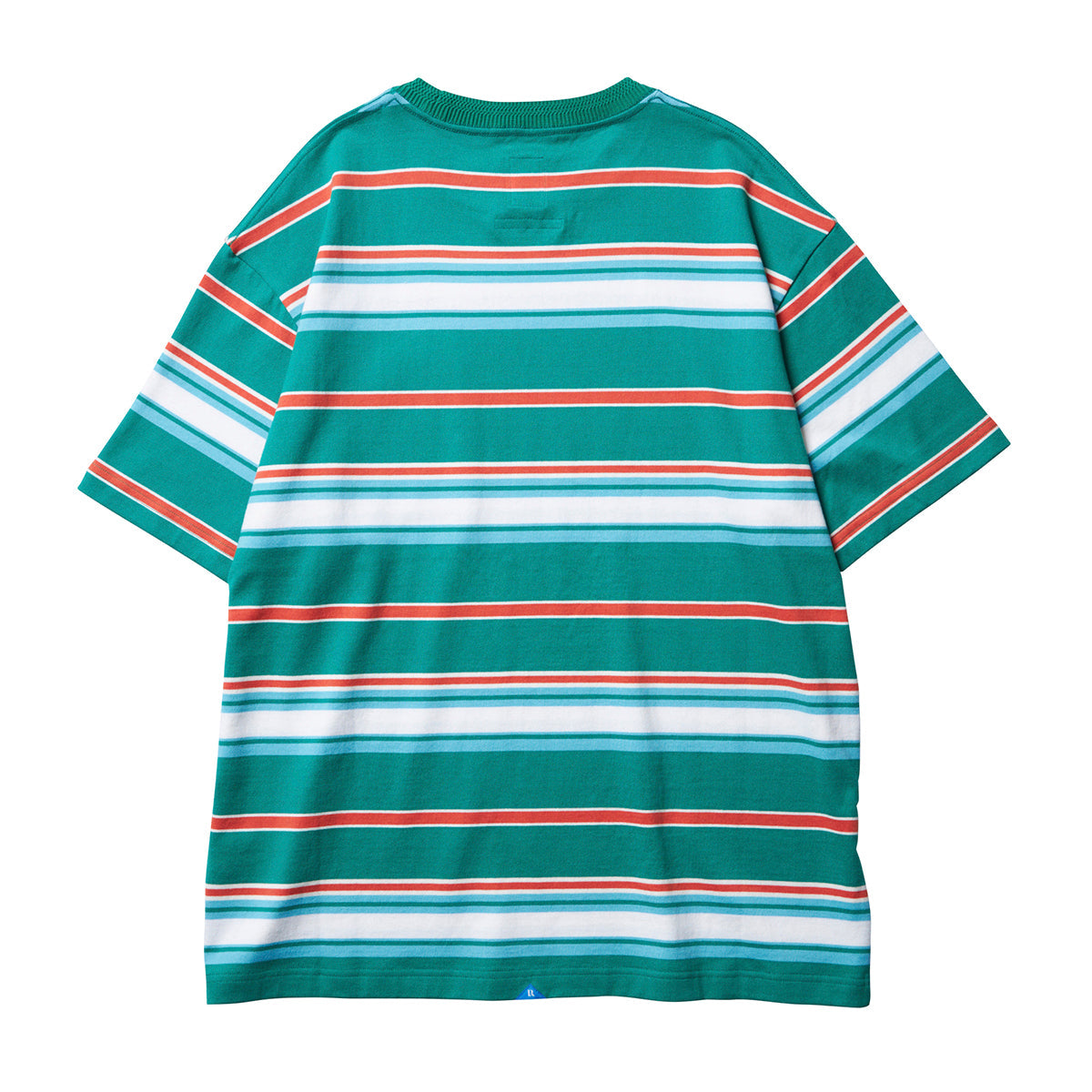 MULTI STRIPE POCKET TEE