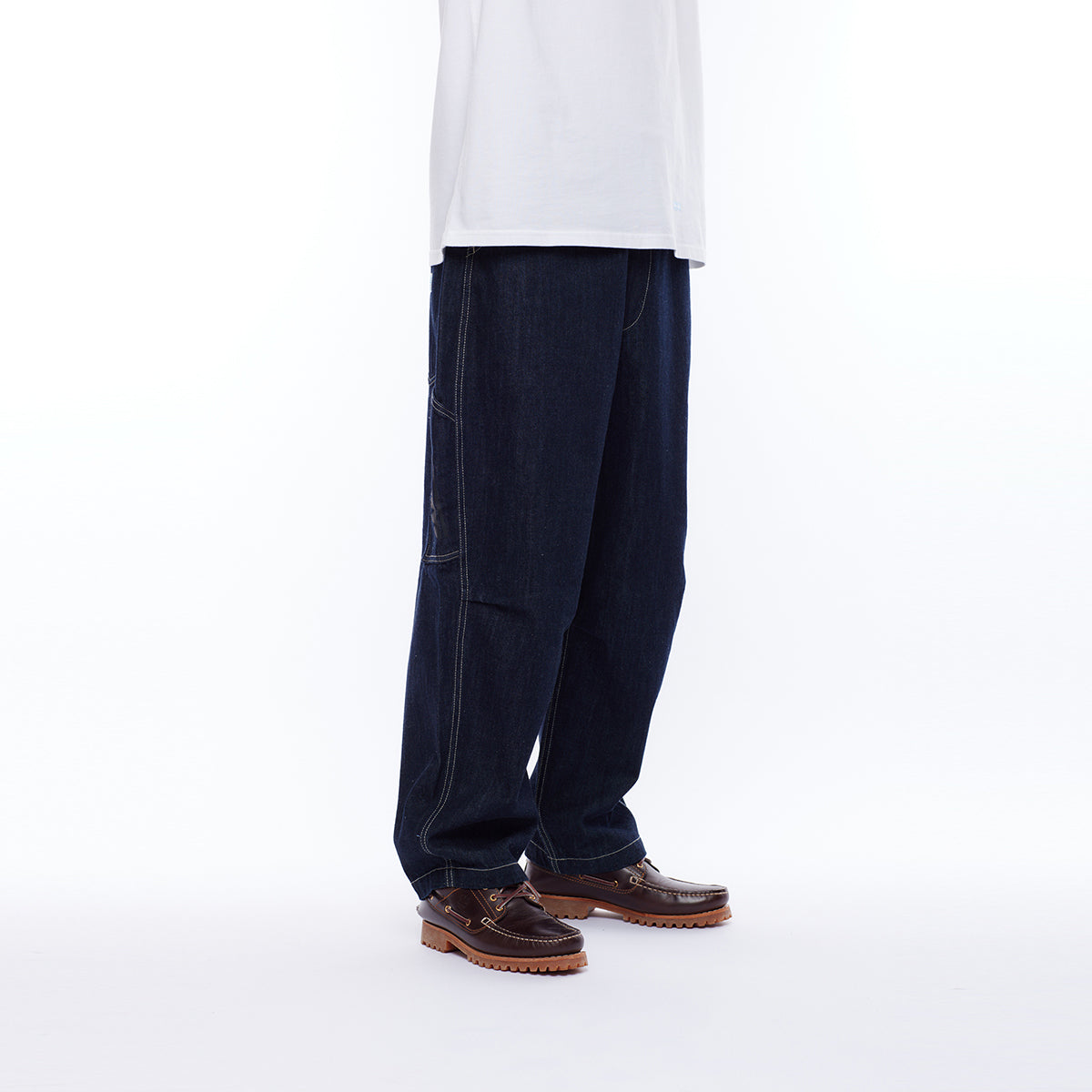 TRIBAL DENIM SARROUEL PANTS OW