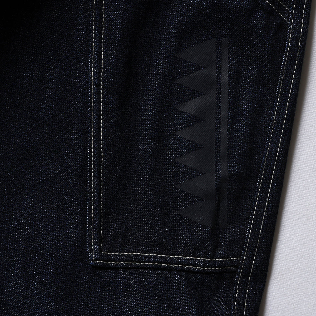 TRIBAL DENIM SARROUEL PANTS OW