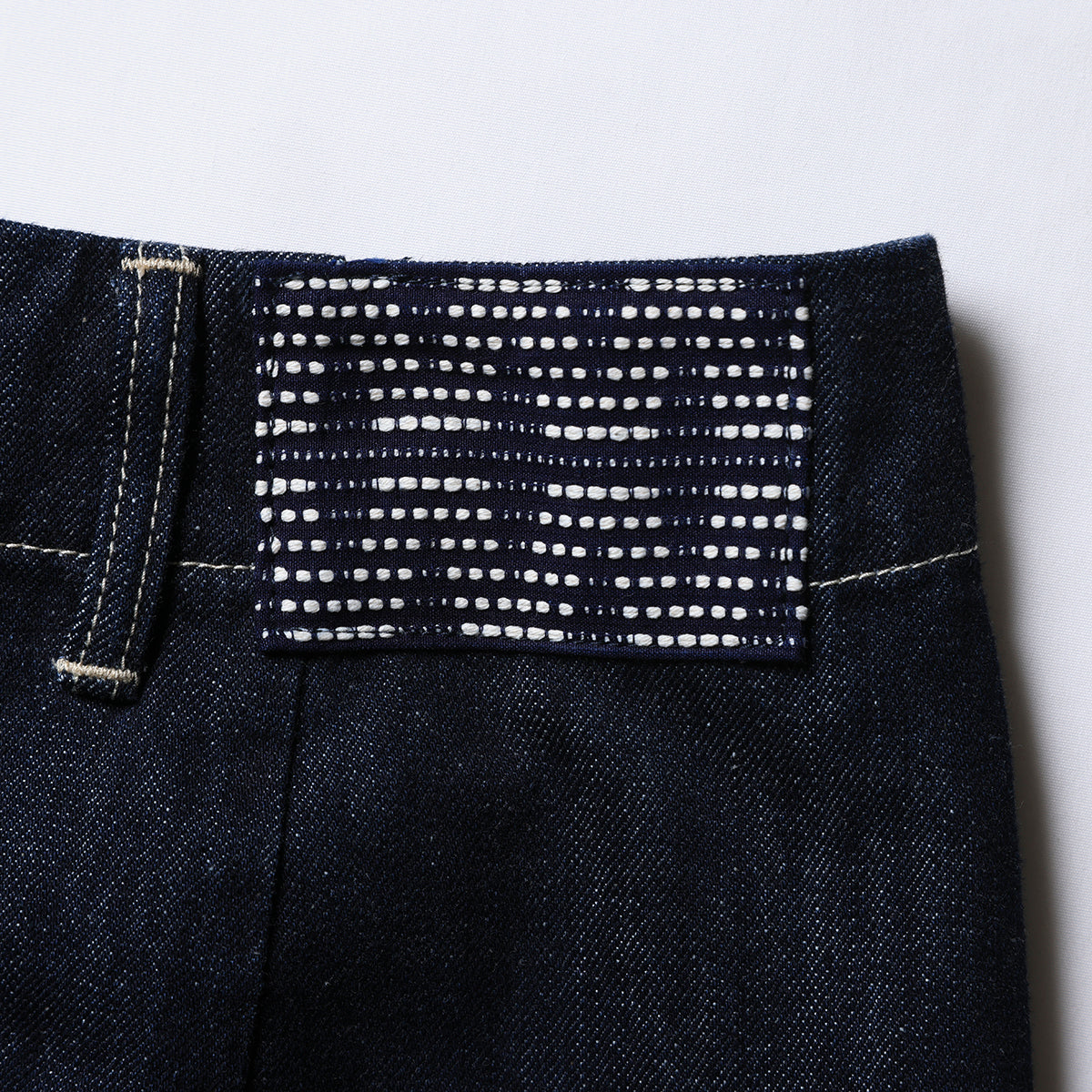 TRIBAL DENIM SARROUEL PANTS OW