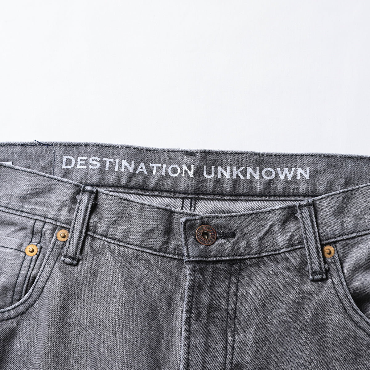 LR LOOSE FIT DENIM PANTS HW