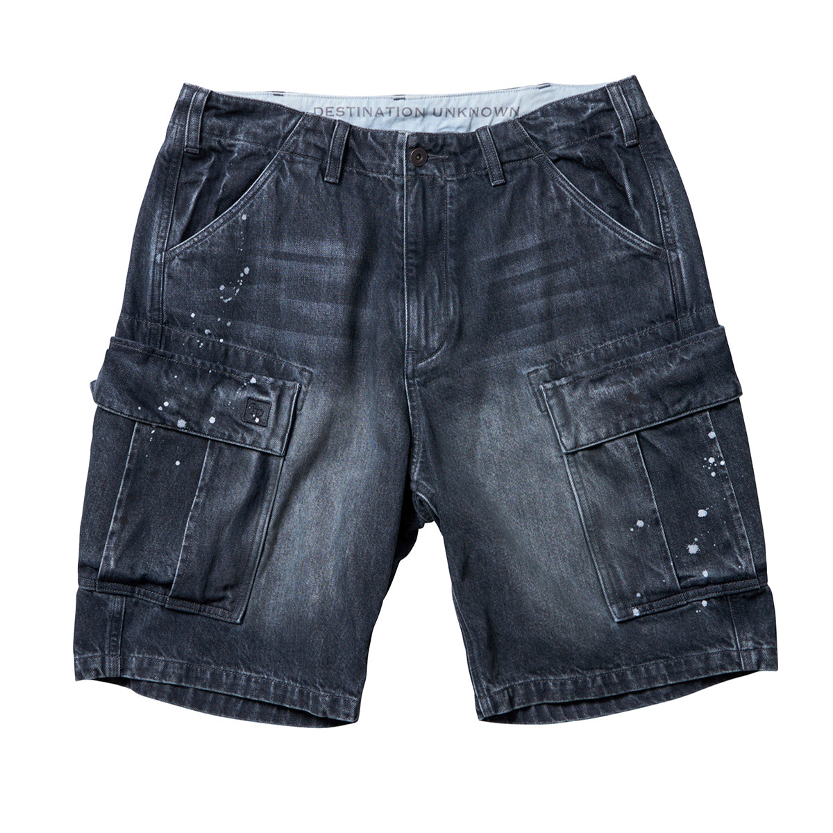 DENIM 6POCKET SHORTS