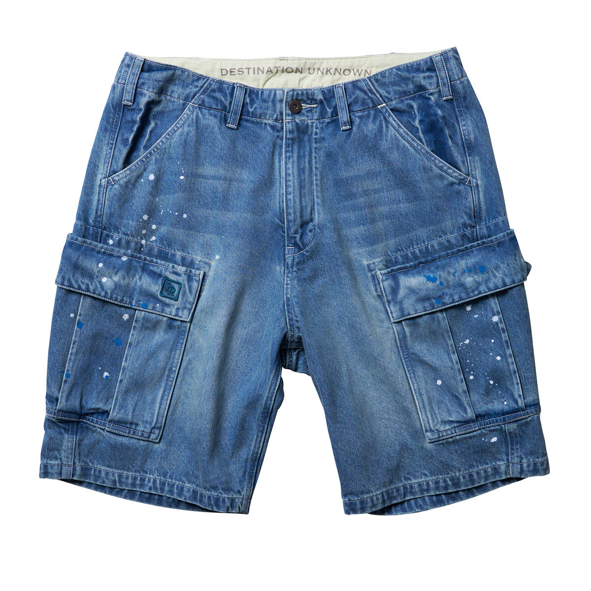 DENIM 6POCKET SHORTS