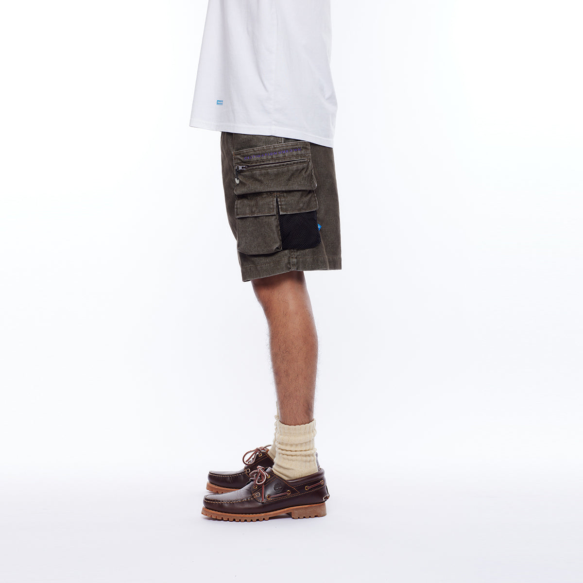 CORDUROY UTILITY SHORTS