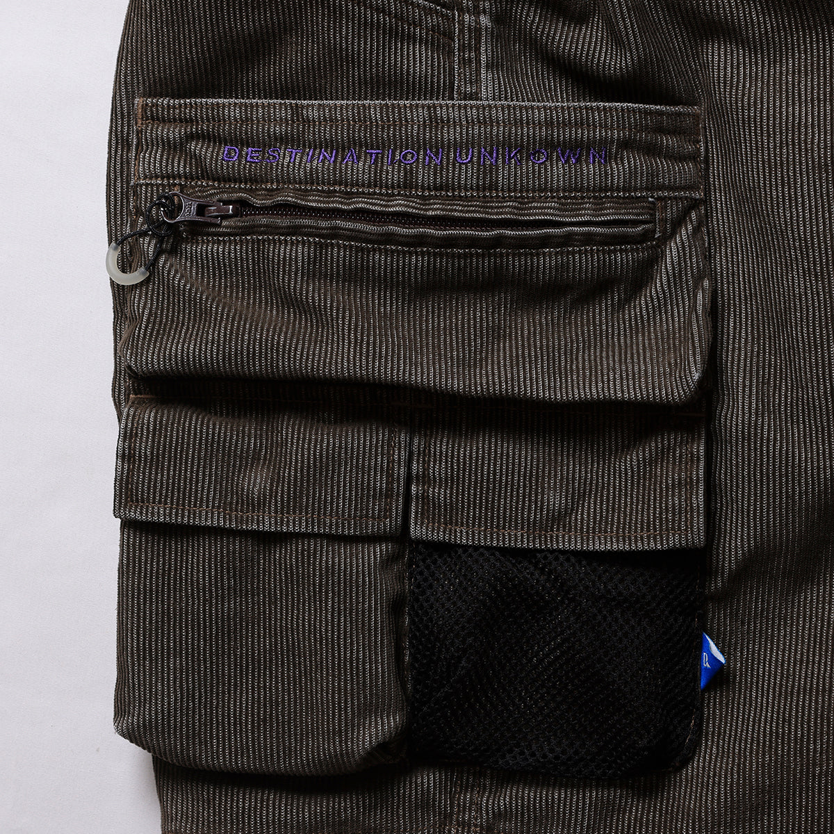 CORDUROY UTILITY SHORTS