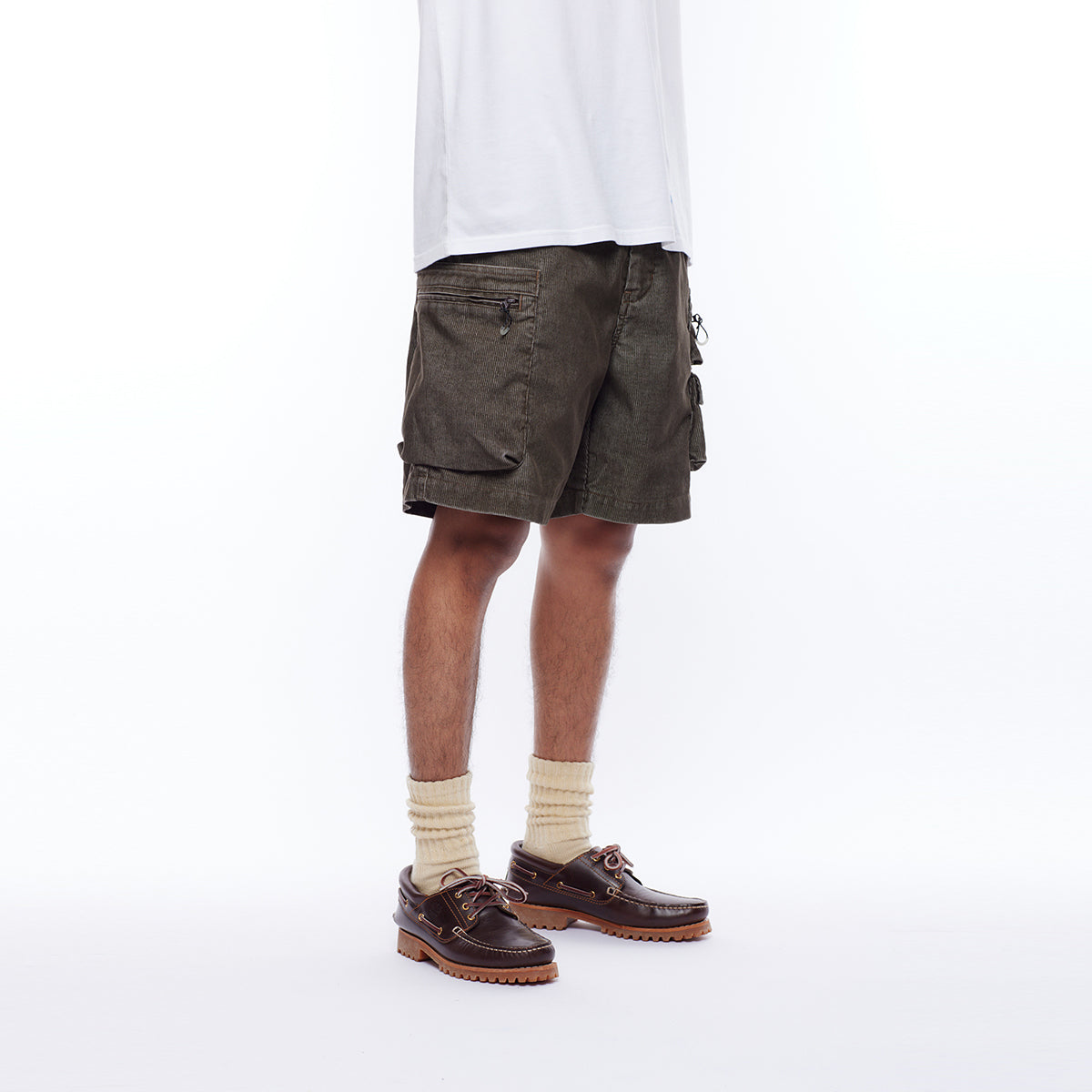 CORDUROY UTILITY SHORTS