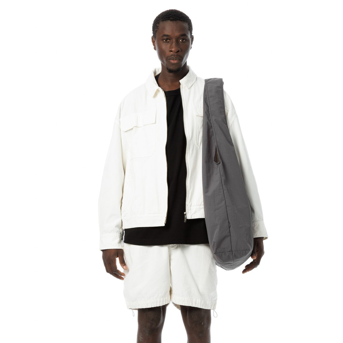 Sandinista Nylon Market Bag - CHARCOAL GRAY