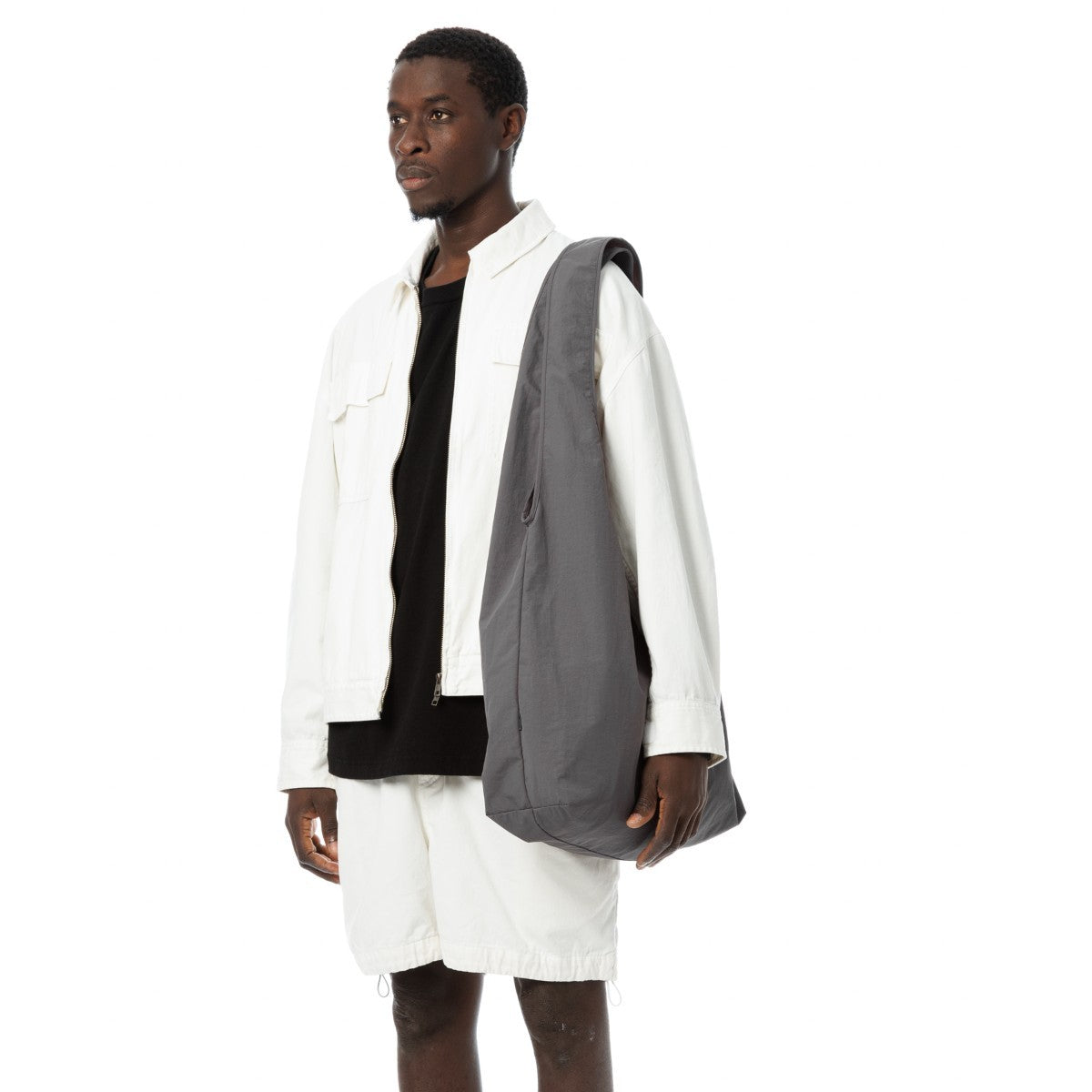 Sandinista Nylon Market Bag - CHARCOAL GRAY