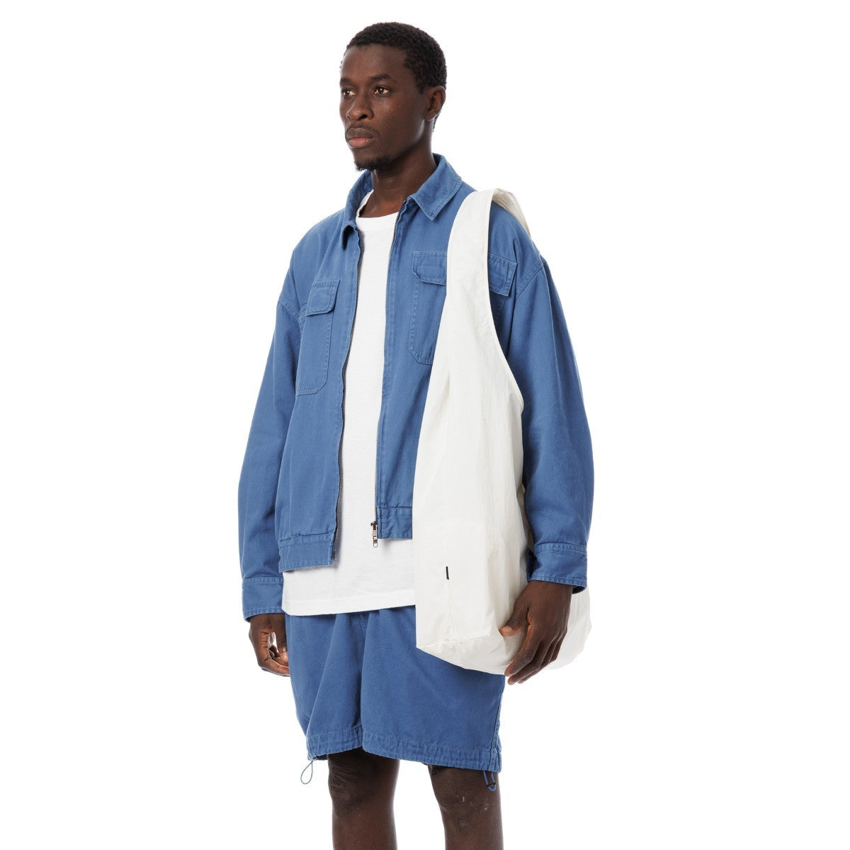 Sandinista Nylon Market Bag - OFF-WHITE