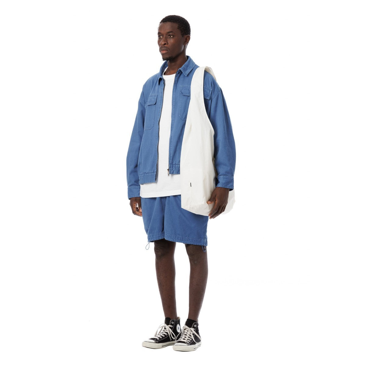 Sandinista Nylon Market Bag - OFF-WHITE