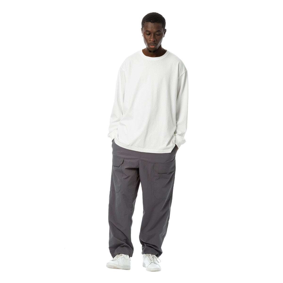 Sandinista Nylon Police Pants - CHARCOAL GRAY