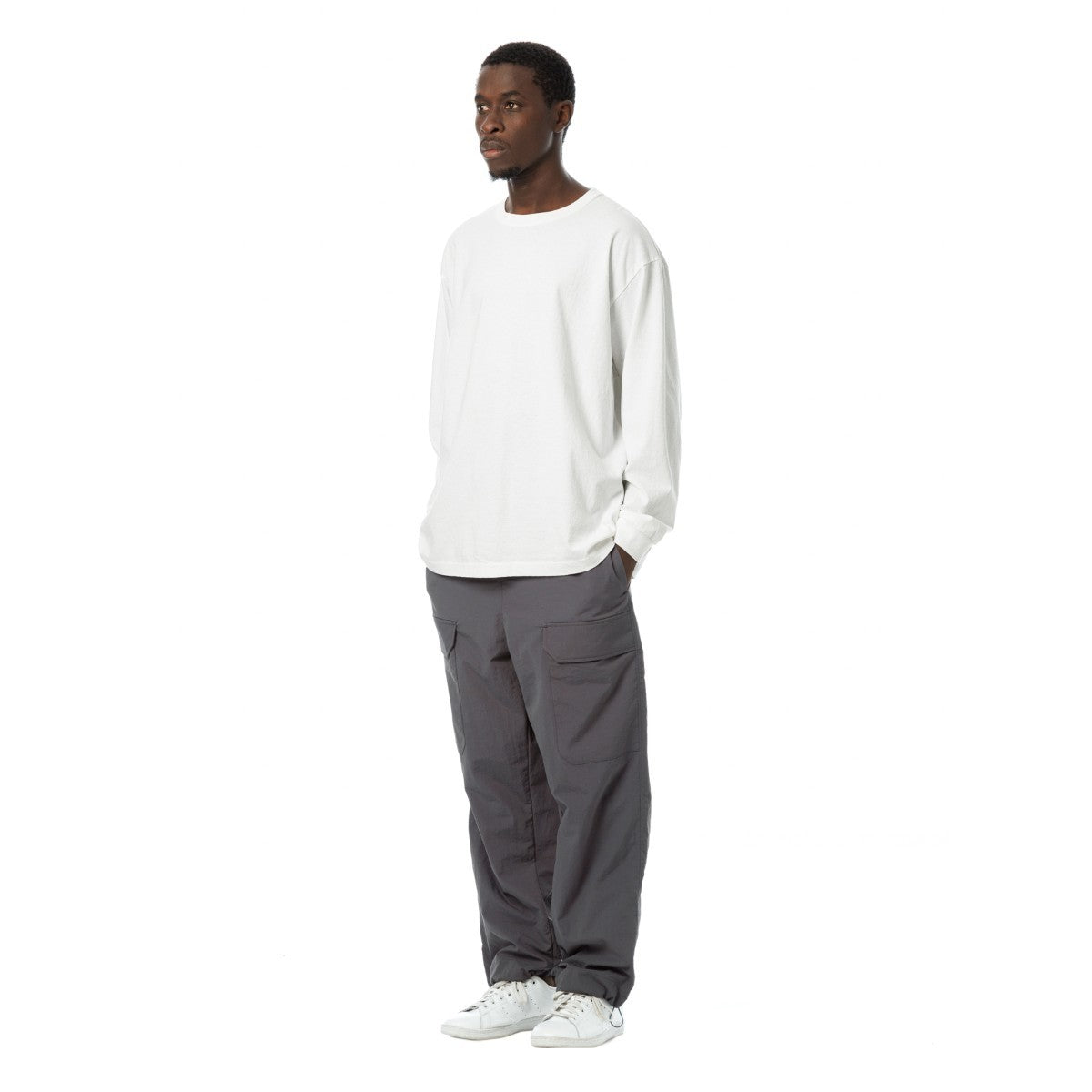 Sandinista Nylon Police Pants - CHARCOAL GRAY